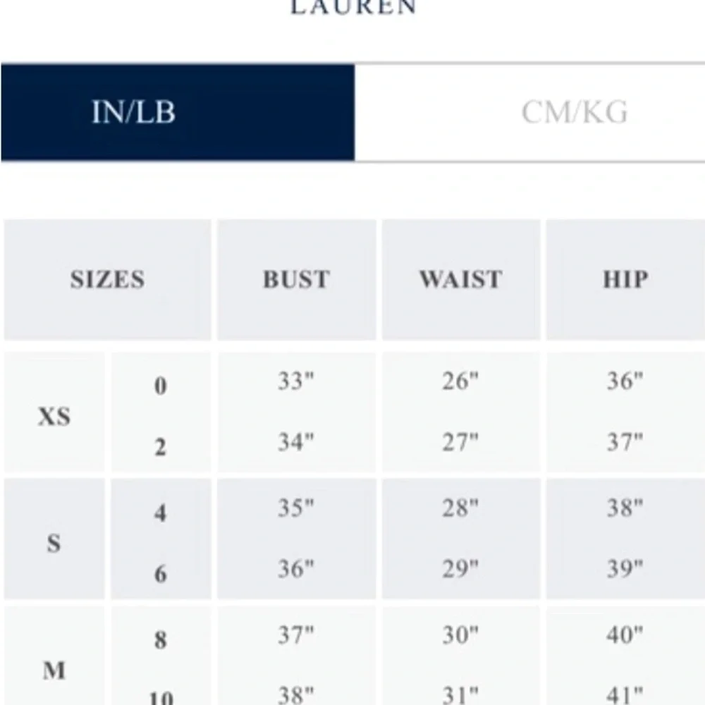 Lauren Ralph Lauren y2k lauren